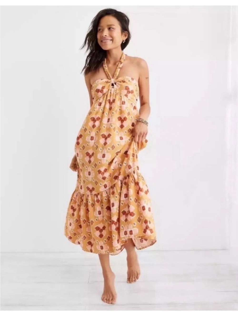 NWOT Aerie Halter Dress Size XS